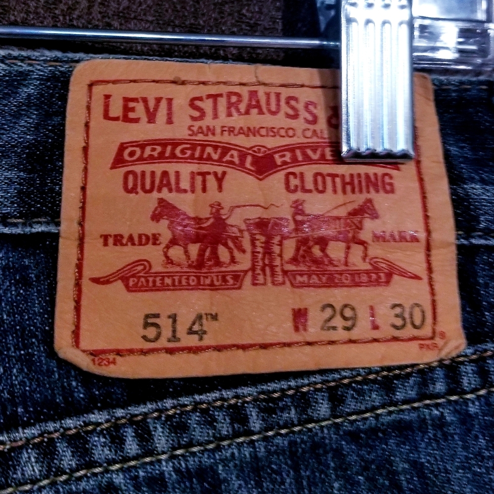 Levi's Strauss Men's 514 Slim Jeans - Picture 6 of 7